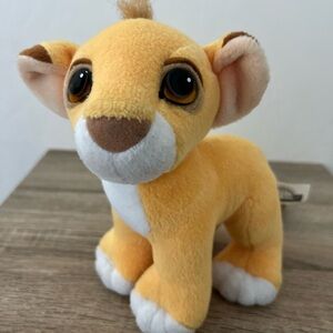 Mattel The Lion King Baby Simba Standing Stuffed Plush Animal Vintage 1993 10”